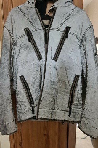 STONE ISLAND MESH REFLECTIVE DOWN 