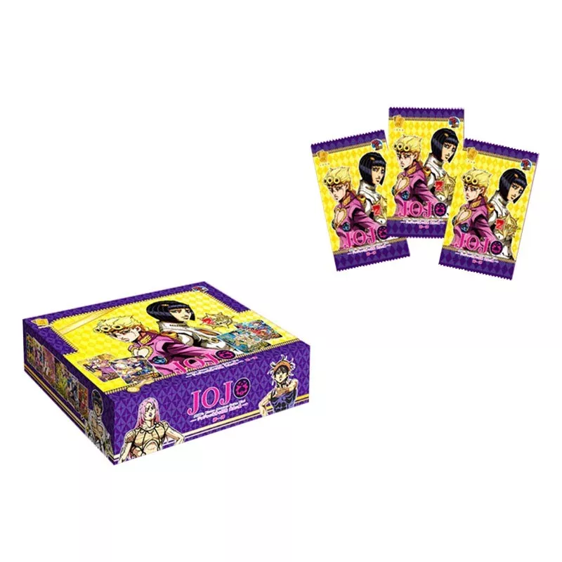 Anime JOJO Bizarre Adventure jojo cards Characters Collection Cards Hobby  Game Collectibles Table Games for Kid Gifts