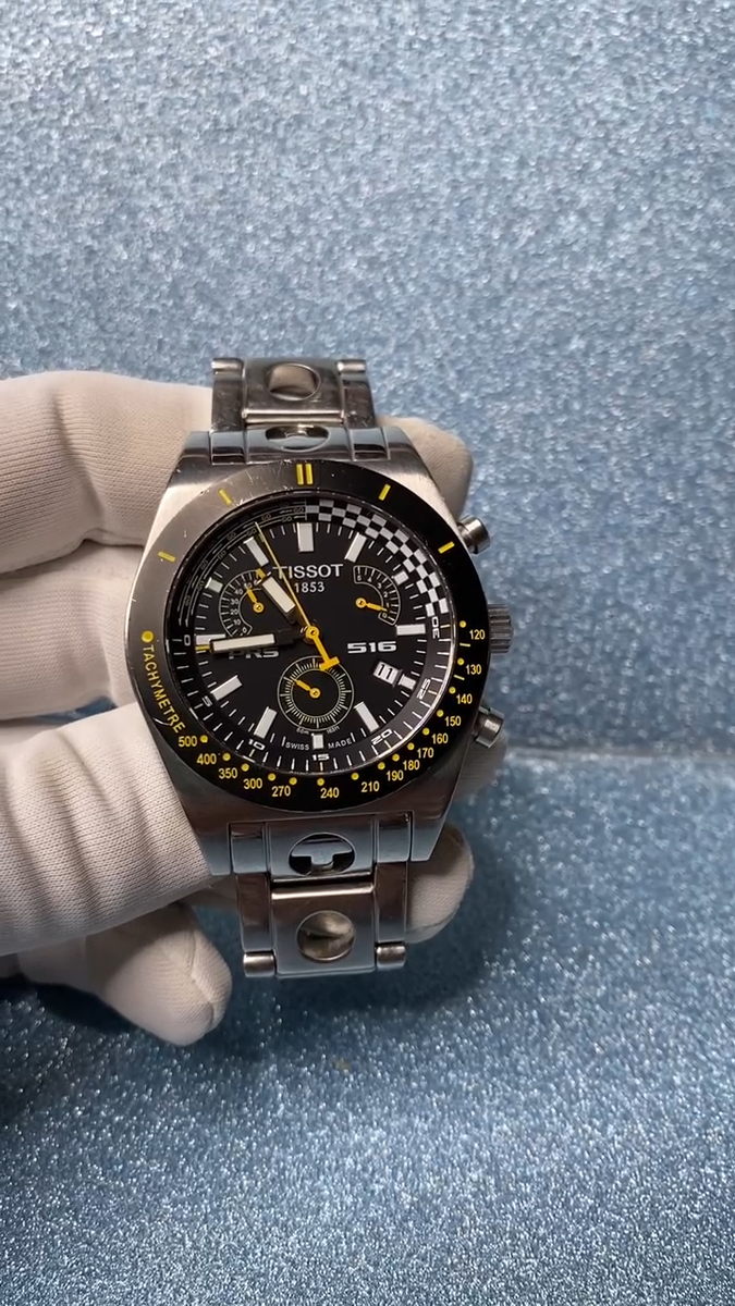 Tissot PRS 516 Reverse Retrograde Chrono Quartz Watch 41mm Tissot PRS 516 Reverse Retrograde Chrono Quartz Watch 41mm
