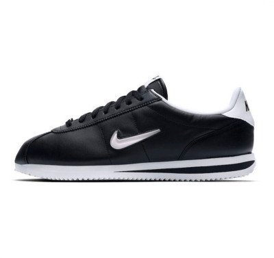 Nike Cortez Basic Jewel Leather 2017 - Black White - Größe UK 8,5 (EU 43) US 9,5