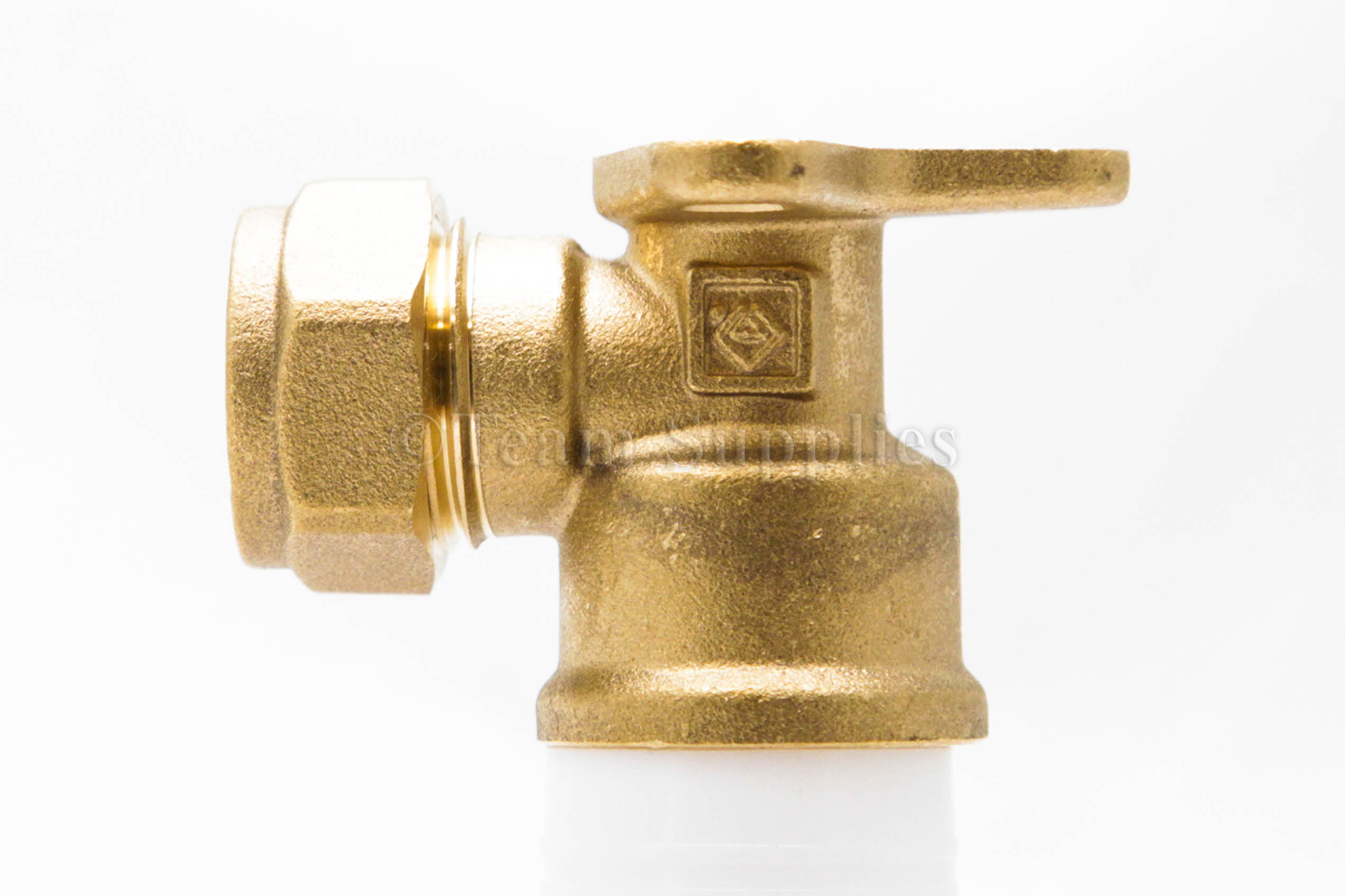 OUTSIDE GARDEN HOSE UNION BIB TAP 1/2" C/W DOUBLE CHECK VALVE BRASS