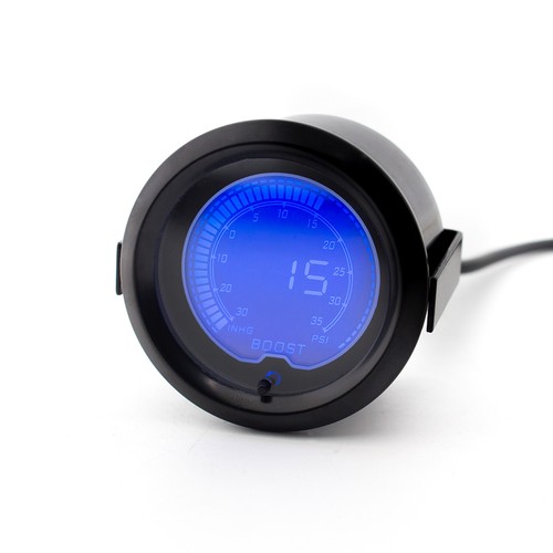 2inch 52mm Digital 7 Color LCD EVO PSI Turbo Boost Gauge Vacuum Pressure Meter - Picture 6 of 11