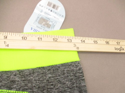 NWT NATASHA Size XL Girls Multicolor Stretch Pull On Athletic Crop Leggings 098 - Picture 3 of 8