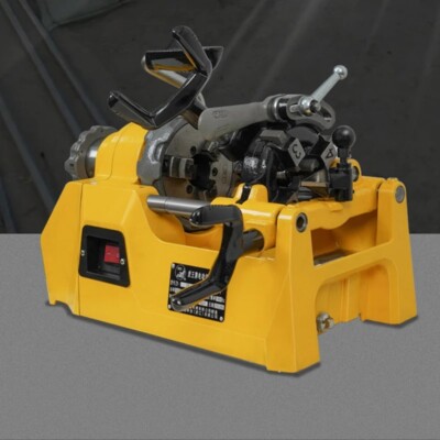 Gas Water Heating Professional Electric Threading Machine Galvanized Steel Pipe
