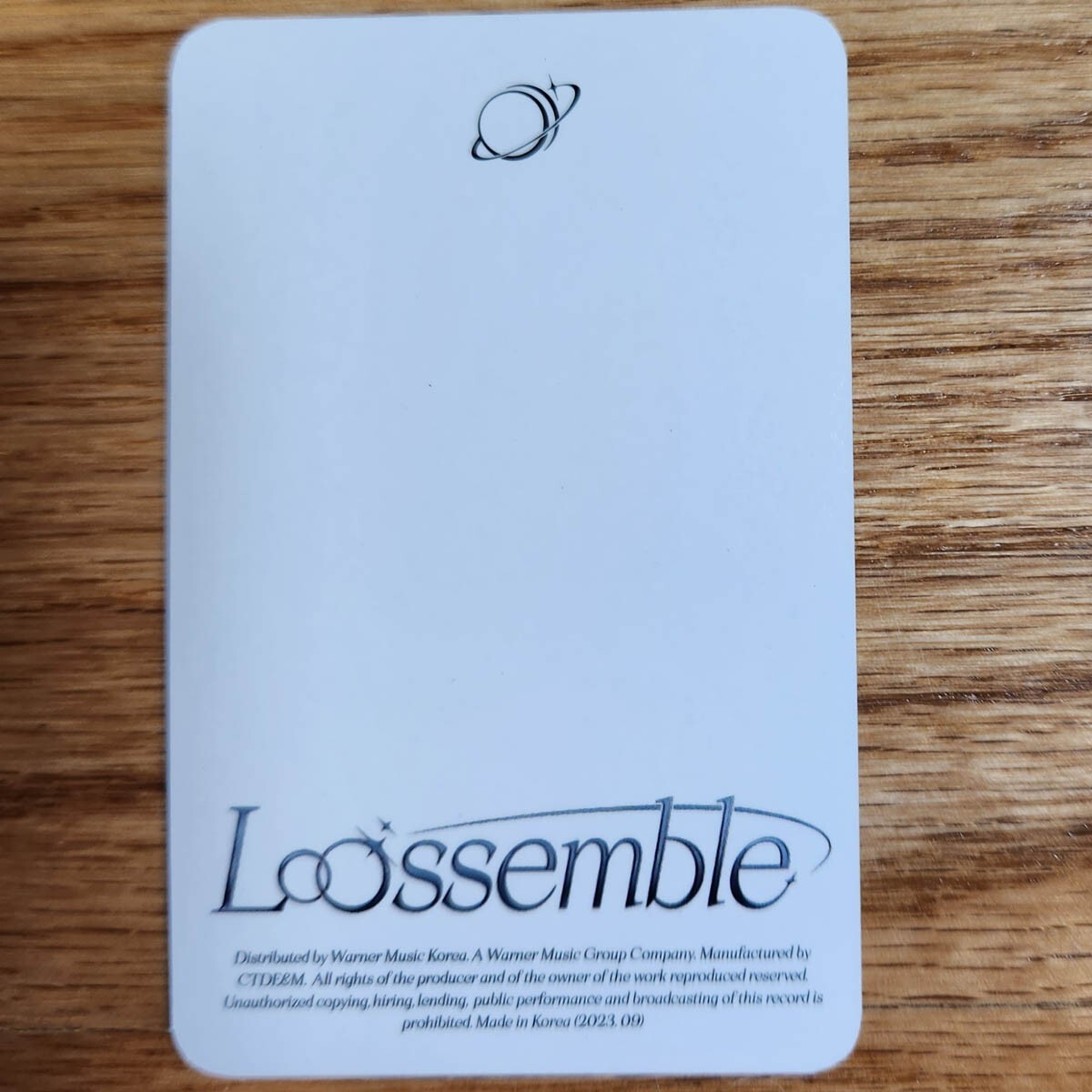 Hyunjin Official Photocard Loossemble 1st Album Genuine