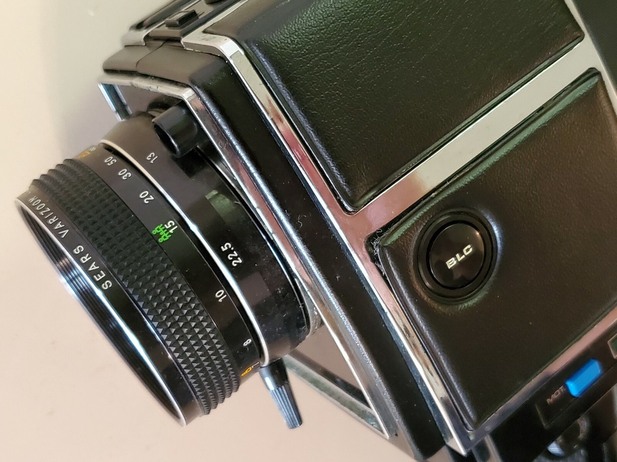 8mm Camera - Vintage Sears 195XL Varizoom #836.91950. Video