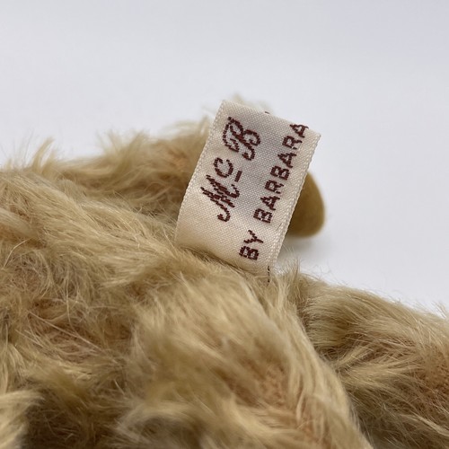 Oso mohair Barbara McConnell BUFFY hecho a mano firmado por el artista solo 25 hecho - Imagen 5 de 10