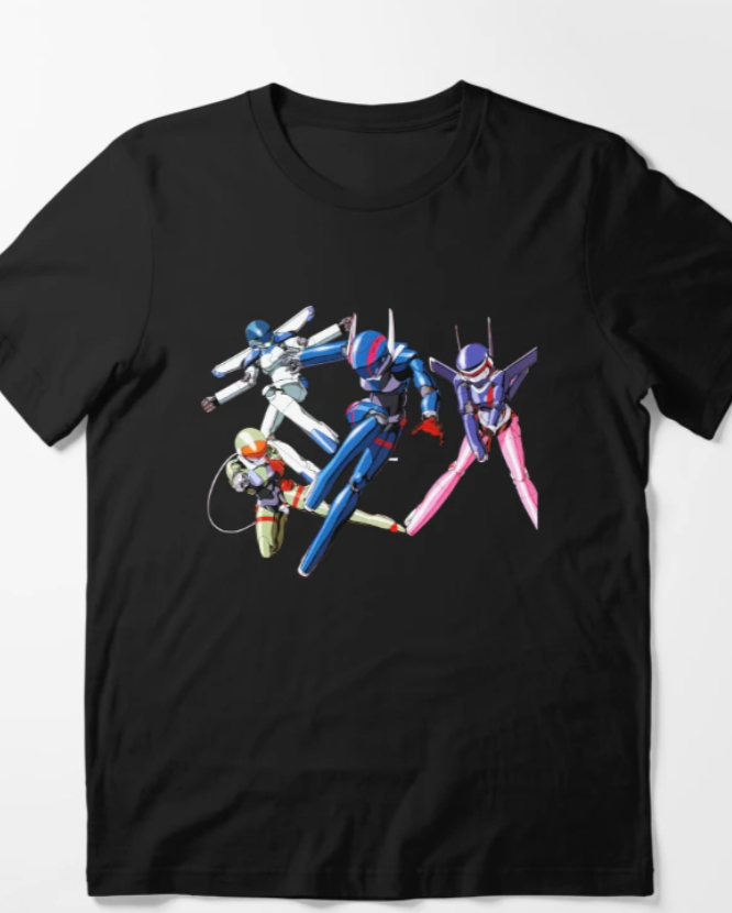 Bubblegum Crisis Unisex T-shirt 80s 90s Anime Manga | eBay