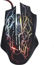 Laptop Mouse, Gaming Mouse, USB, Light Emitting Durable for Computer