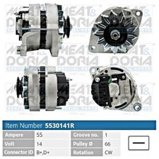 Alternator Fits ABARTH ALFA ROMEO FERRARI FIAT LANCIA PININFARINA 66-01 4424346