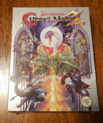 Bloodstained Curse Of The Moon Classic Edition PS4 Limited Run