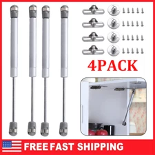 4 PACK Door Hinge Gas Spring Strut Prop Shock Lift Kitchen Cabinet Hydraulic