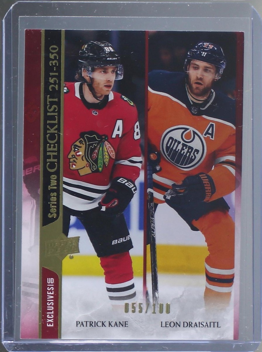 2020-21 Upper Deck - Checklist UD Exclusives #449 Leon Draisaitl ...
