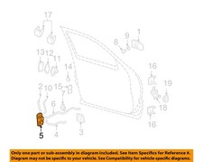 GM OEM Front Door-Door Lock Kit 15110643