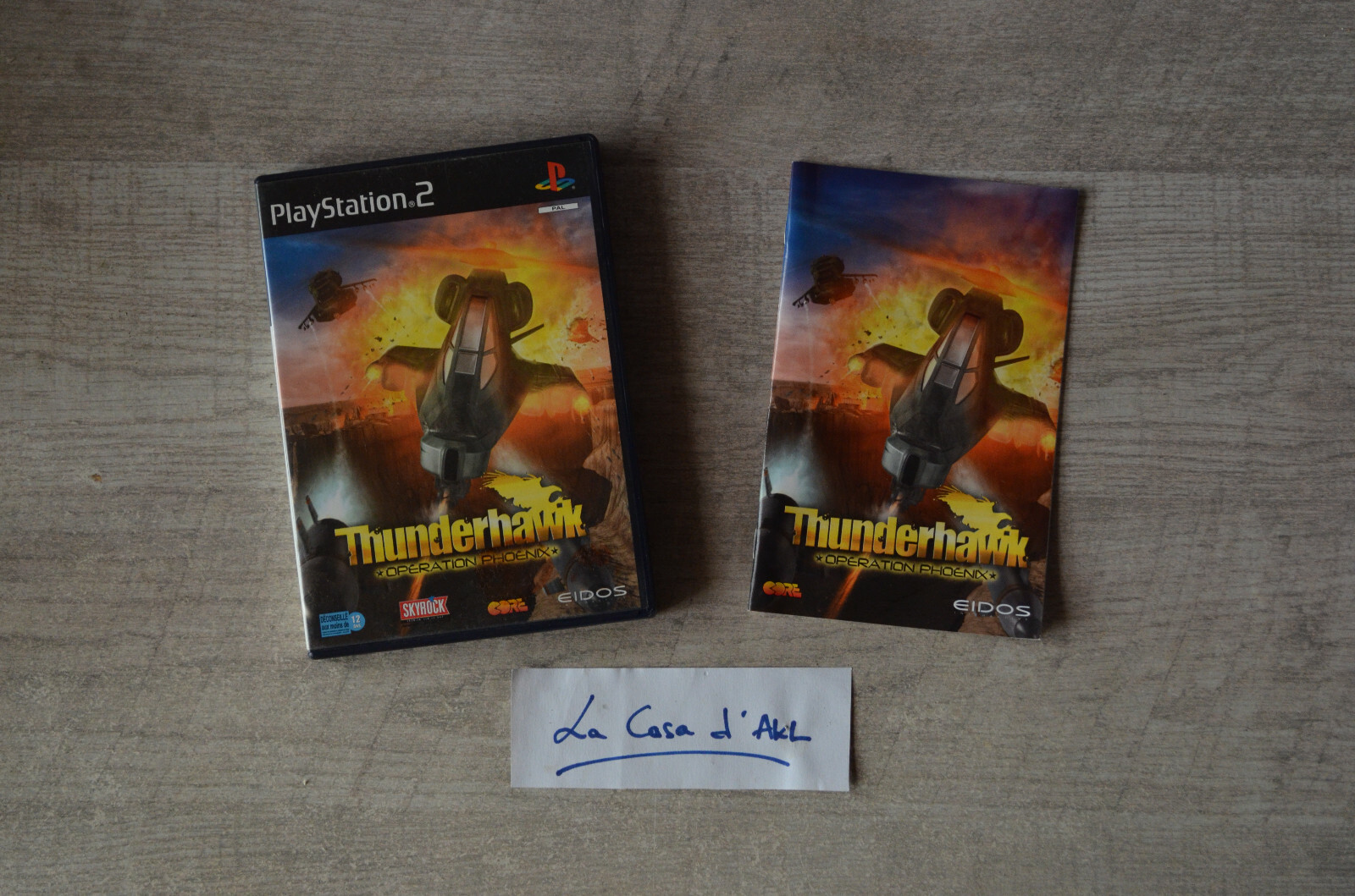 Thunderhawk : Operation Phoenix complet sur Playstation 2 - PS2 FR TTBE