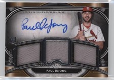 2021 Museum Collection Single-Player Triple Relic 105/199 Paul DeJong Auto 0x5w