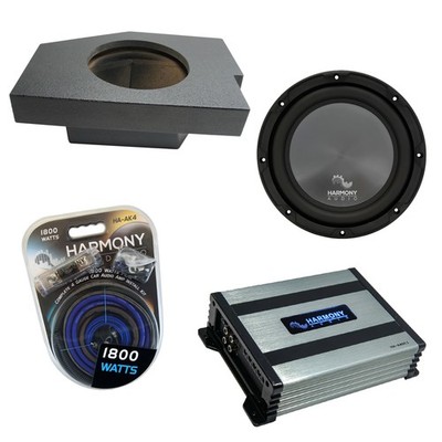 02-18 Fits Dodge Ram Quad / Crew Harmony R104 Single 10 Rhino Sub Box HA-A400.1