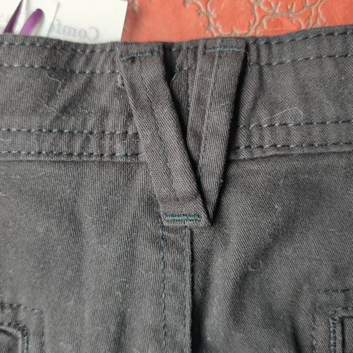 Gloria Vanderbilt NWT 10 Capri Cropped Pants Mona Black High Waist Stretch - Picture 12 of 16