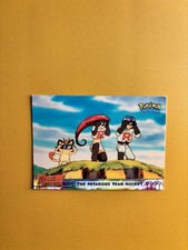 Topps Pokemon Mewtwo Strikes Back The Nefarious Team Rocket No.12 Black Card LP