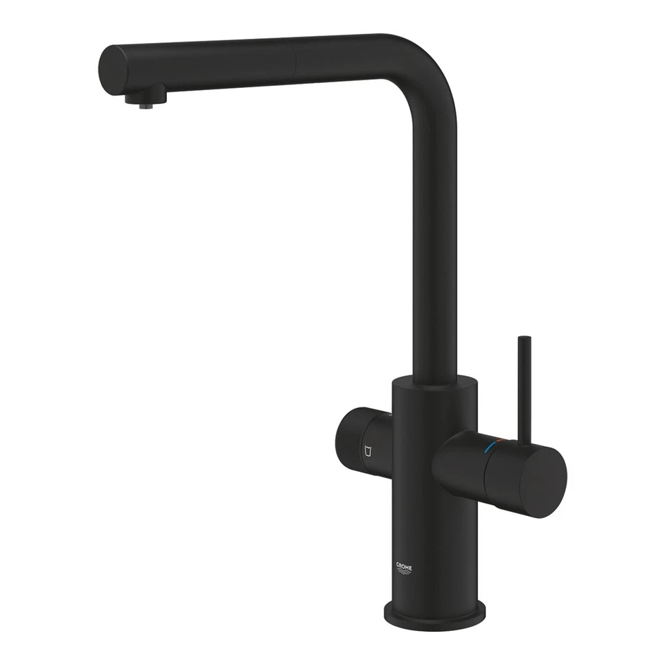 4005176781728 GROHE Blue Pure Minta Filterbatterie mit ausziehbarer Brause Schwa - Bild 2 von 3