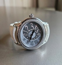 Audemars Piguet Millenary Diamond Bezel Silver Dial; 77301ST; Extra Strap; B&P! 5