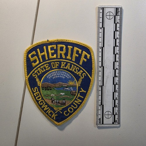 KS Sedgwick County Kansas Sheriff Shoulder Patch