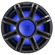 12" 450 Watt RMS 4-Ohm free-air Marine Subwoofer with RGBW LEDs Kicker 51MWF124