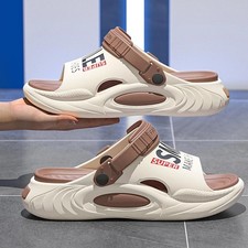 Summer Support Slides Women Men Beach Gym EVA Flip Flops Shoes Sandals Gift