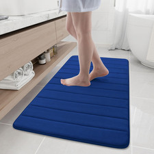 Buganda Memory Foam Bath Mat 47 X 24 Ultra Soft And Non-Slip Bathroom Rugs
