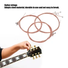 3Set Universal Steel Acoustic Folk Guitar Strings Replacement Musical Instrument