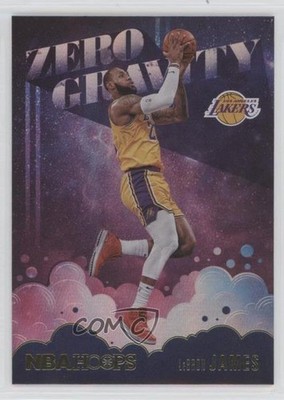2020-21 Panini NBA Hoops Zero Gravity Holo LeBron James #10 6o3