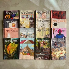 16 The New Yorker Magazine 2025 Issues • No Subscription Labels