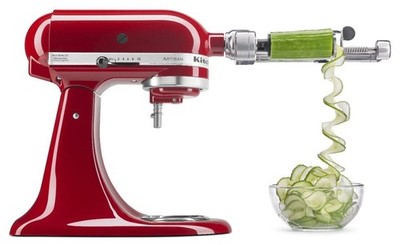 KitchenAid 7 Blade Spiralizer Plus with Peel, Core and Slice (KSM2APC)