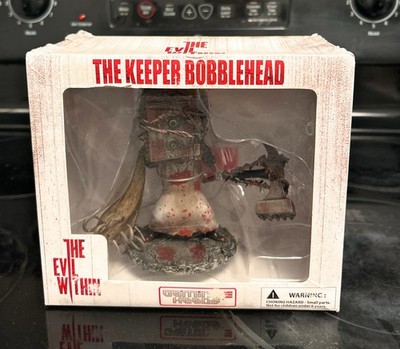 New The Evil Within Box Head Keeper Bobblehead Figure Statue  Bethesda Sealed