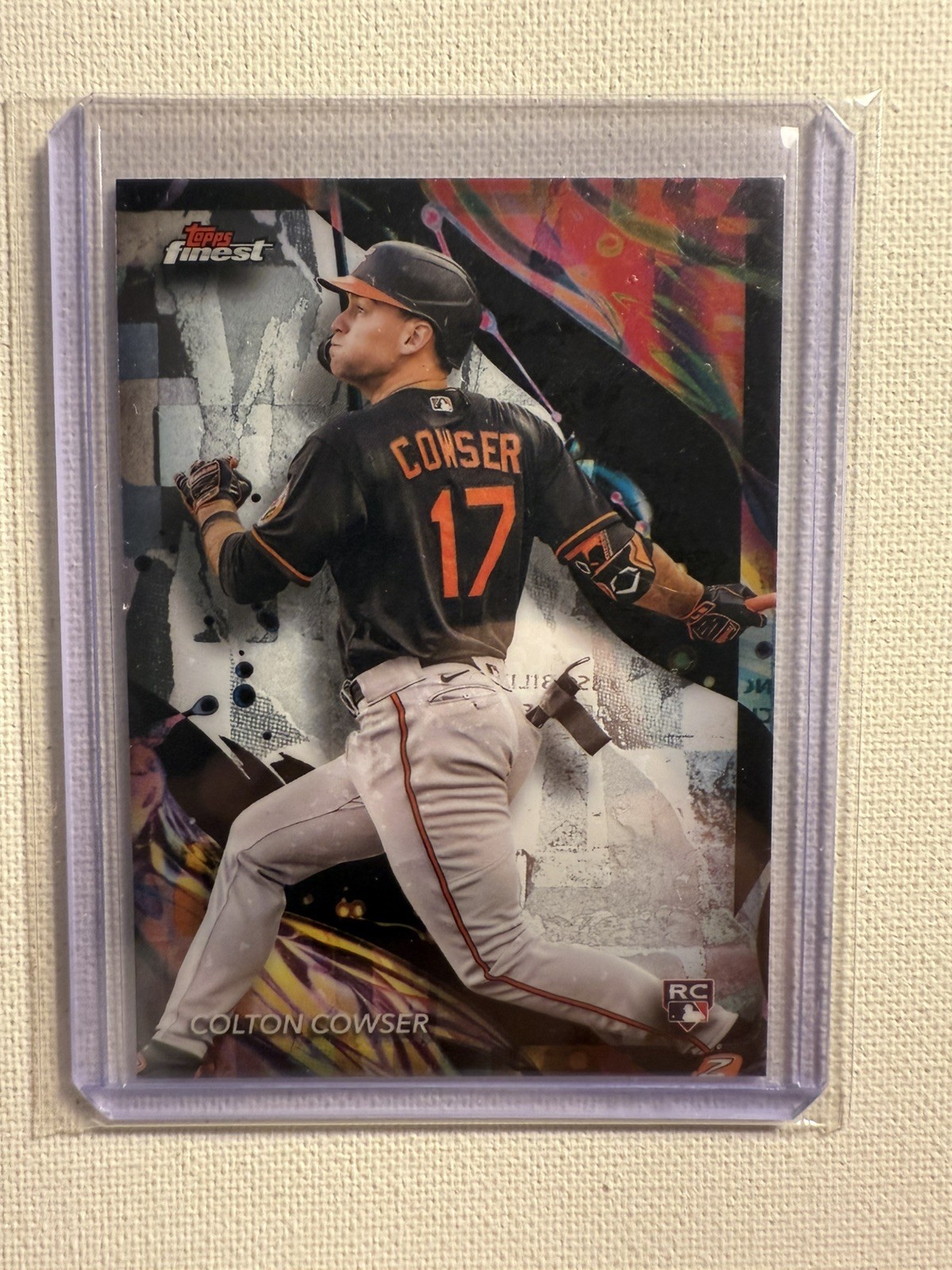 2024 Topps Finest - Uncommon Colton Cowser #111 (RC) Orioles