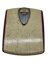 Vintage Borg Bathroom Weight Scale Purple 250 lb. Capacity Tested Works CE10