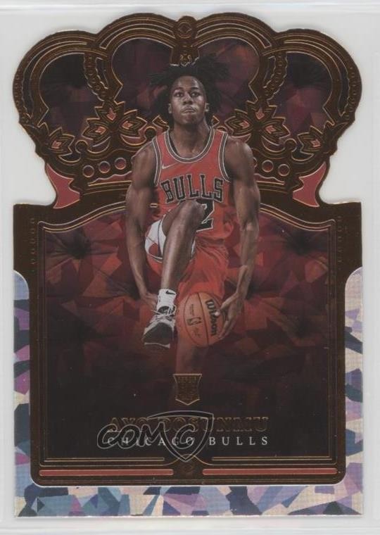 2021-22 Panini Crown Royale Crystal Ayo Dosunmu #85 6o3