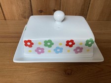 Cath Kidston Buttercup Pattern Butter Dish Queens