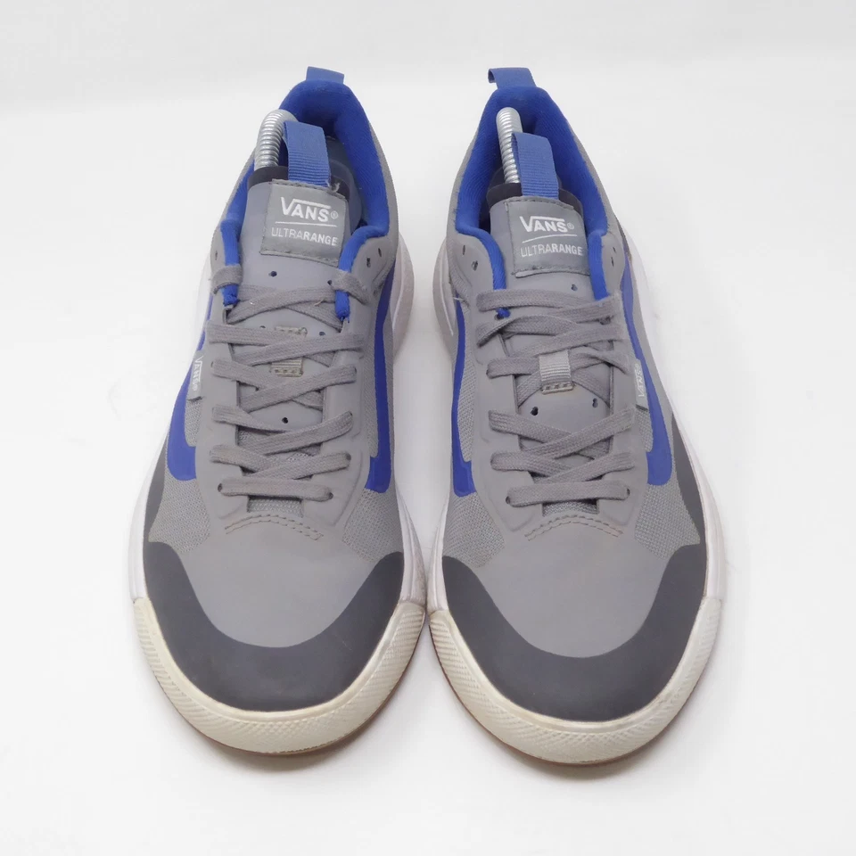 Vans Ultrarange Exo Mens Size 9 Grey Blue Skate Shoes Sneakers - Image 2 of 4