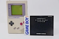 Nintendo Gameboy Original DMG-01 Game Boy Clean Tested Works Manual *HAS LINES*