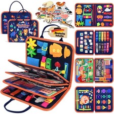 Kinder Spielzeug Montessori Busy Board ab 1 Jahr Lernspielzeug Geschenk Ostern