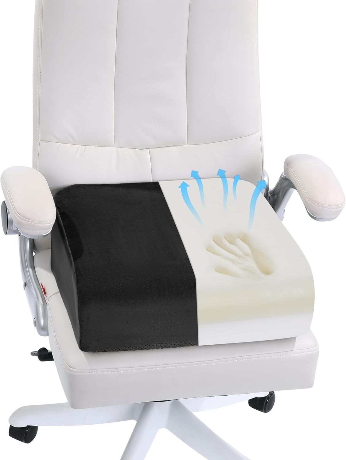 Extra Thick Seat Cushions for Office Chair,Adult Booster Seat for Car,Memory Foa