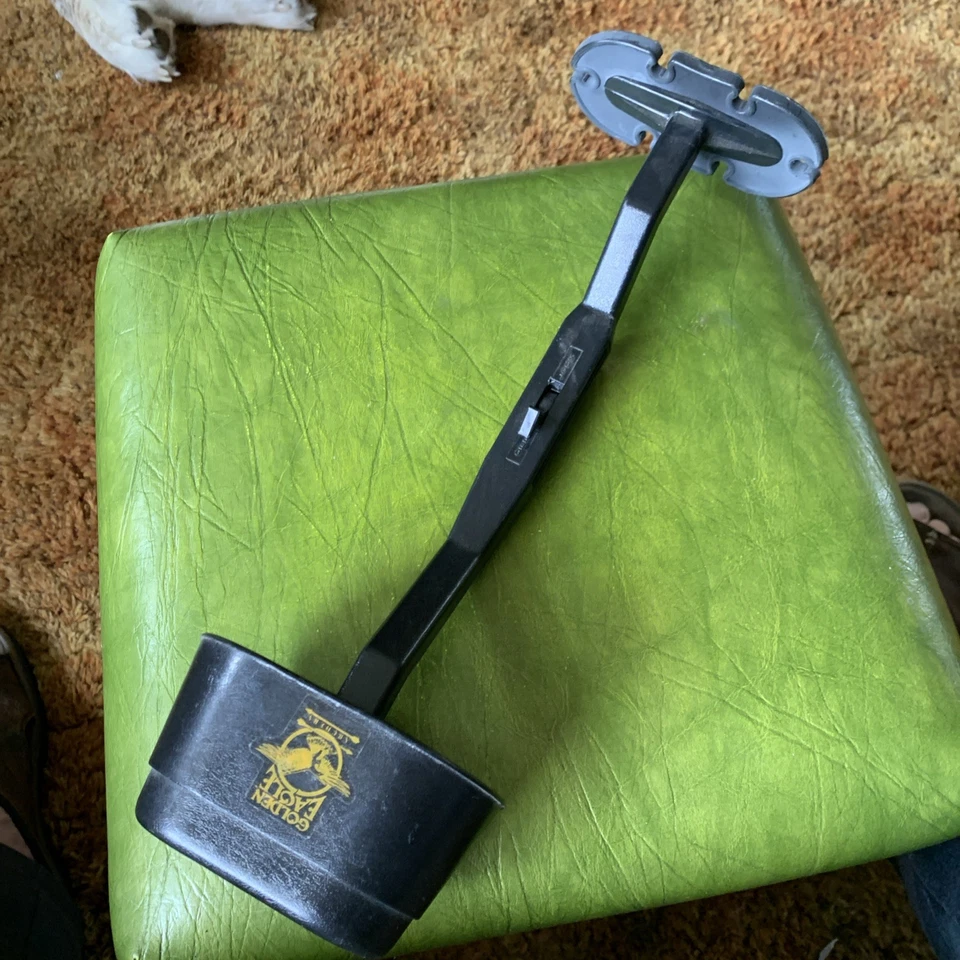 Arco de tiro con arco dorado negro águila dorada carcaj de caza 6 flechas de colección Foto 2 de 4