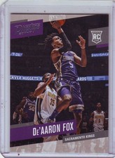 2017/18 PANINI PRESTIGE DE'AARON FOX ROOKIE CARD !!. rookie card picture