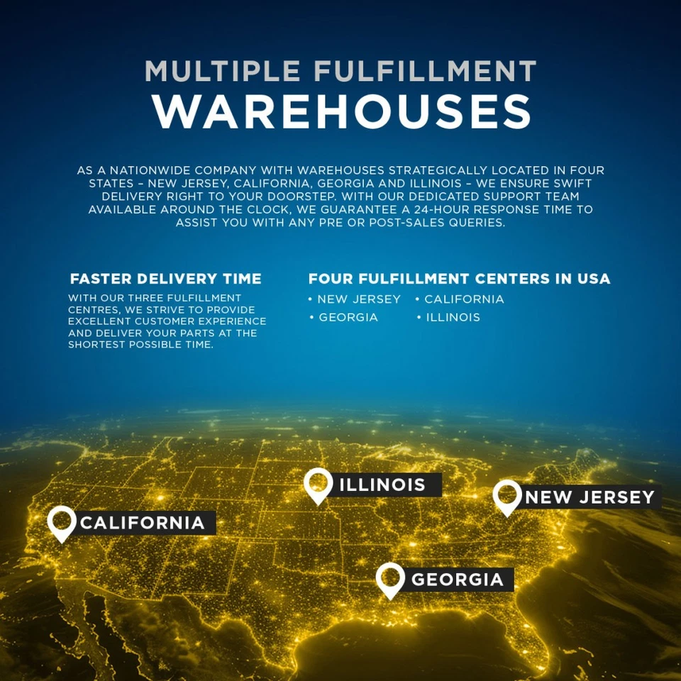 Espejo retrovisor de puerta lado pasajero y conductor para Mercury Marauder 2003-2008 | Par Foto 3 de 4