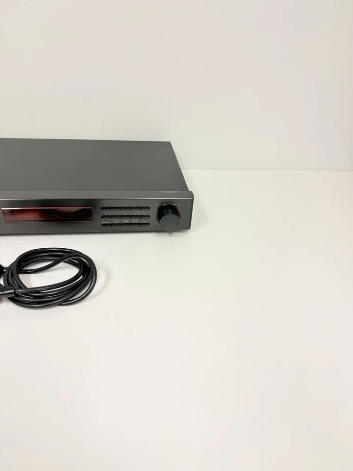 Sintonizador estéreo AM/FM Rotel RT-955 de colección raro negro probado Foto 3 de 4