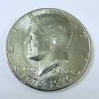 1976-P Kennedy Half Dollar Coin From Set Uncirculated #7244