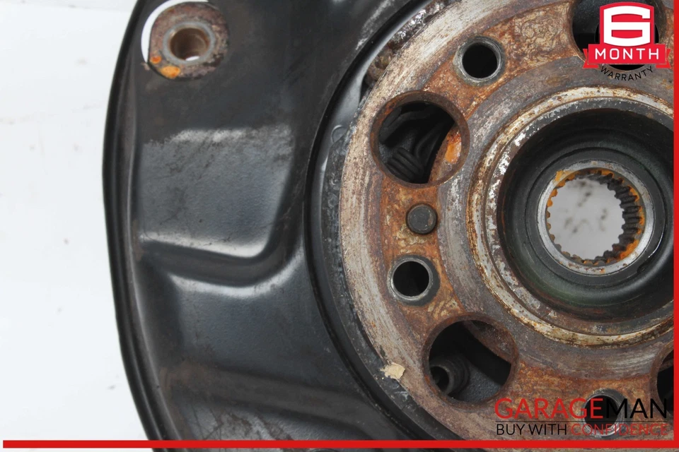 84-93 Mercedes W201 190E 190D Eje trasero izquierdo lado conductor nudillo rueda buje Foto 3 de 4