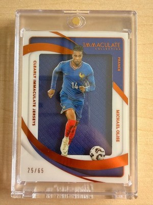 2024-25 Panini Immaculate Clearly Jersey - Michael Olise /65