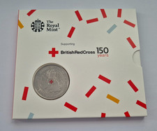 2020 Royal Mint £5 British Red Cross 150 Years Coin Pack BU